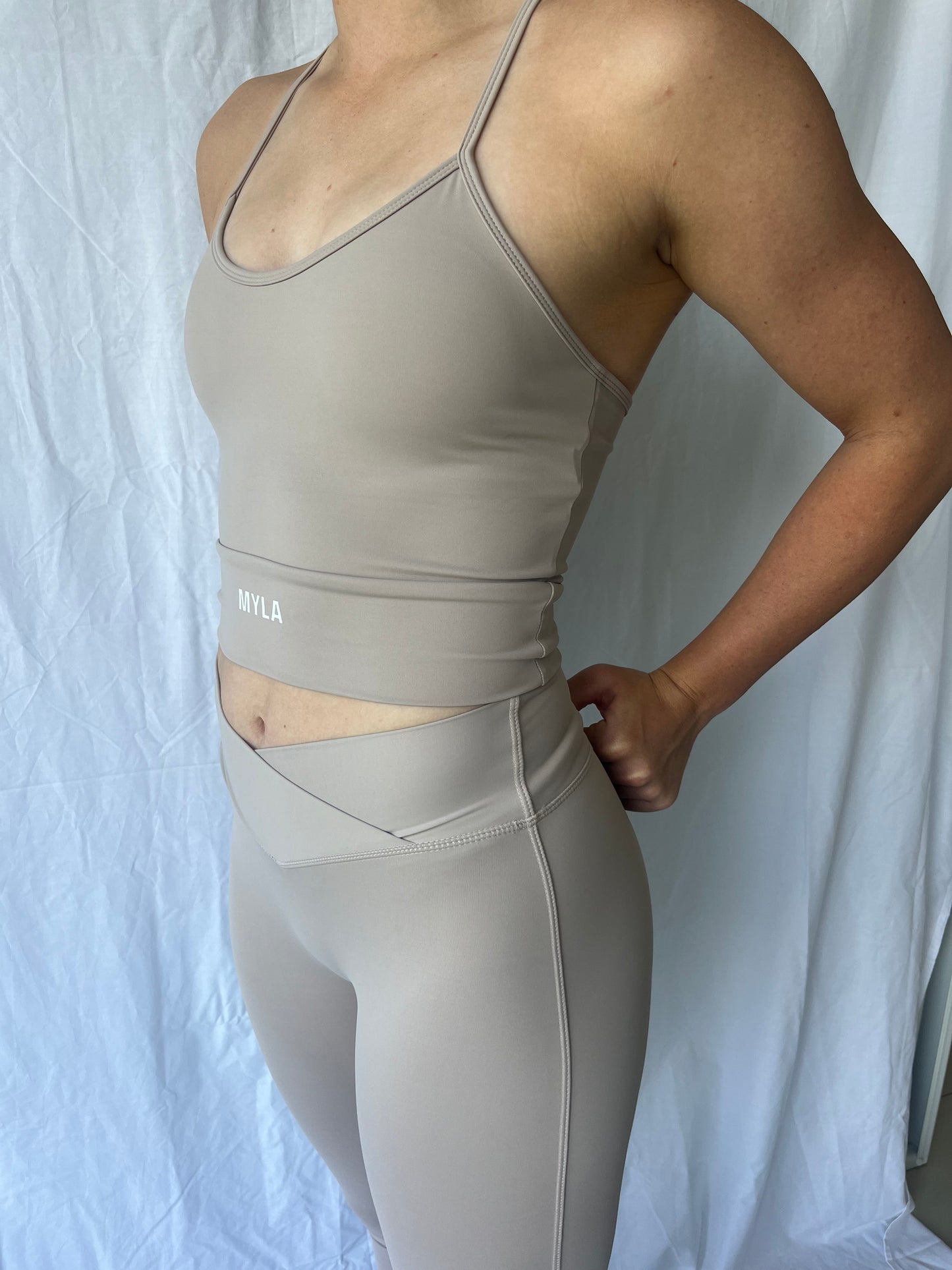 Indy top - Taupe
