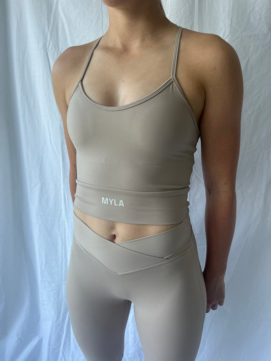 Indy top - Taupe