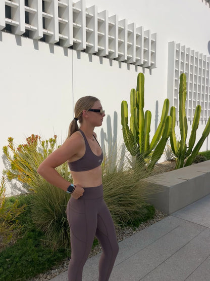 Emery Leggings - Deep Taupe